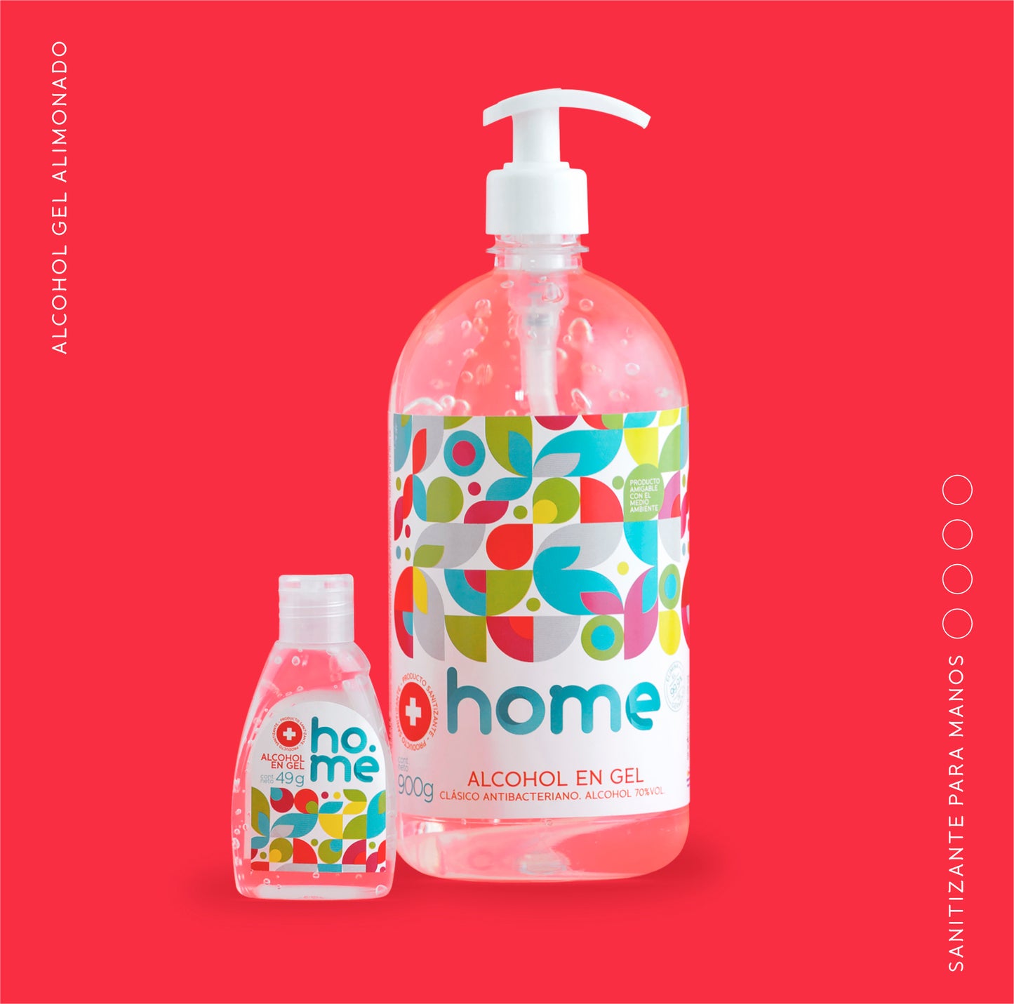 Alcohol Gel Mediano 225g / Dispensador