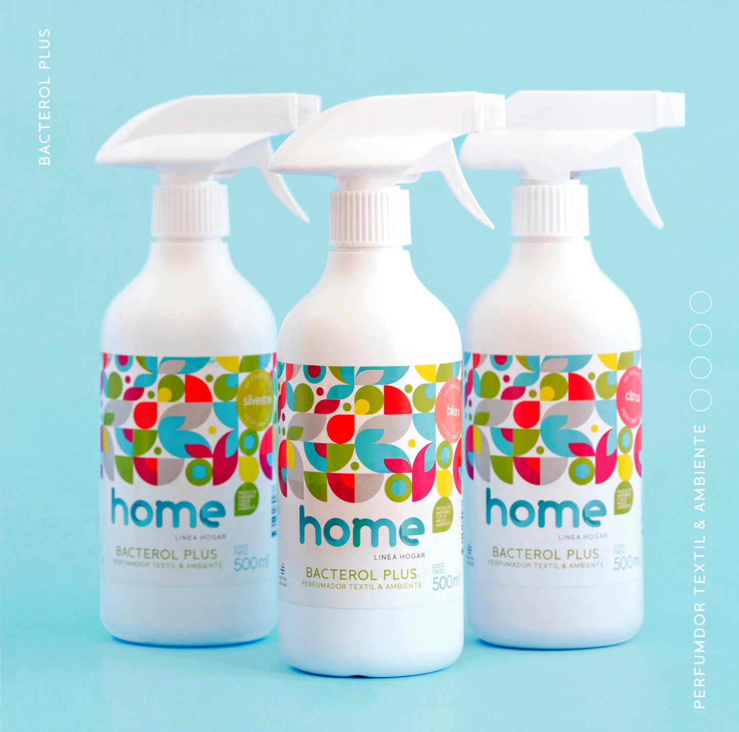 Bacterol PLUS / Perfumador Textil 500ml / Spray