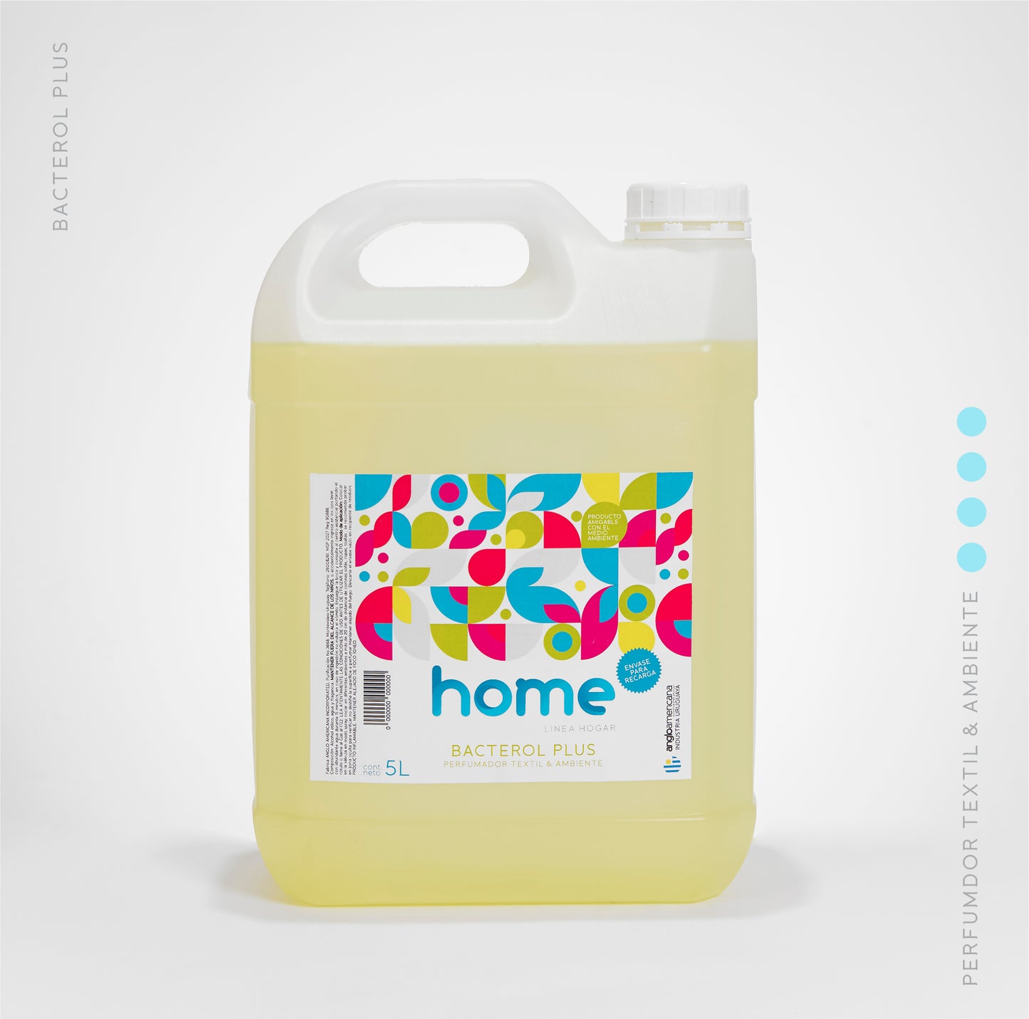 Bacterol PLUS / Perfumador Textil & Ambiente / Recarga 5 Litros